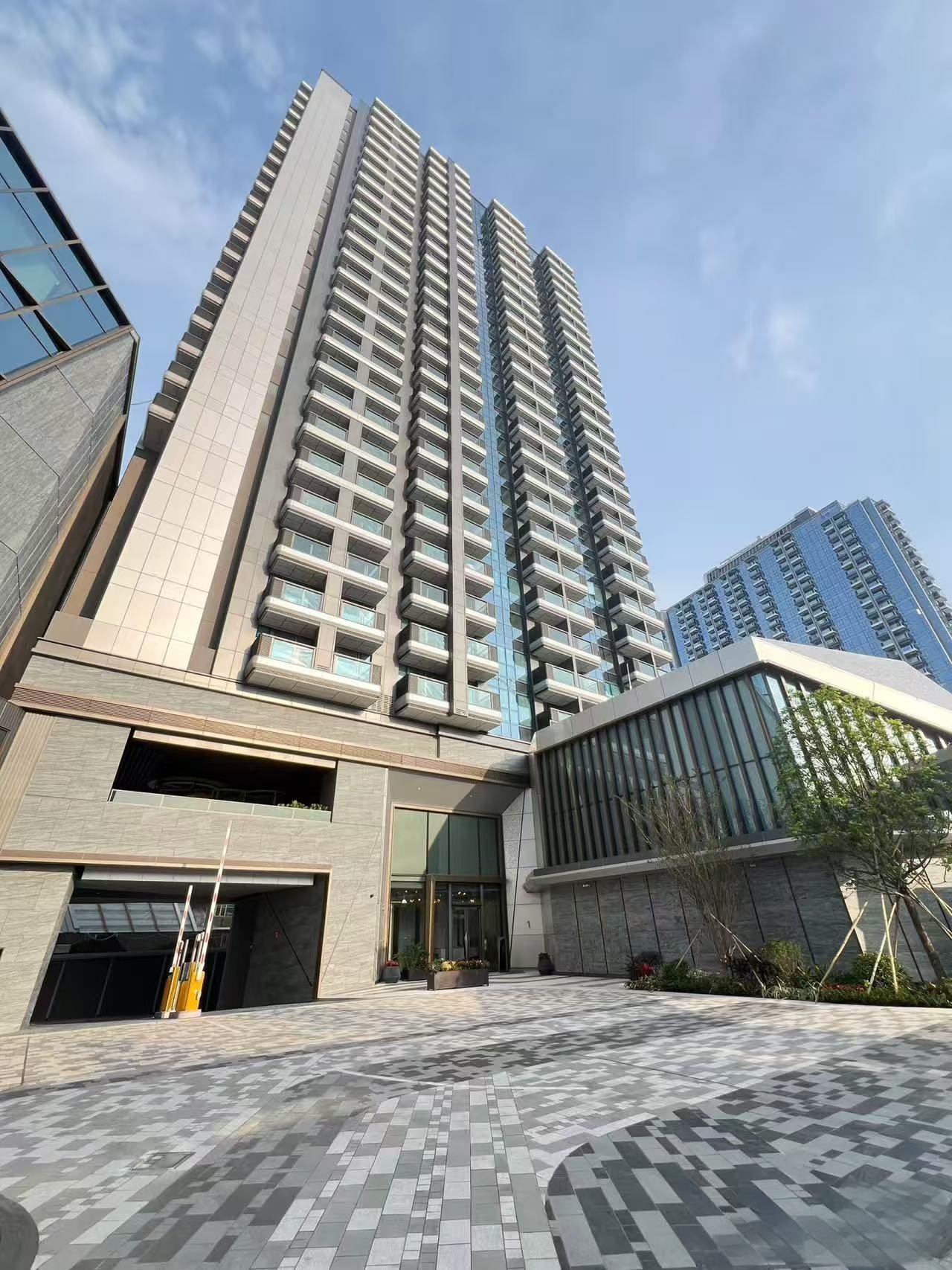 維港雙鑽 啟德跑道區現樓外觀 維港海景實拍