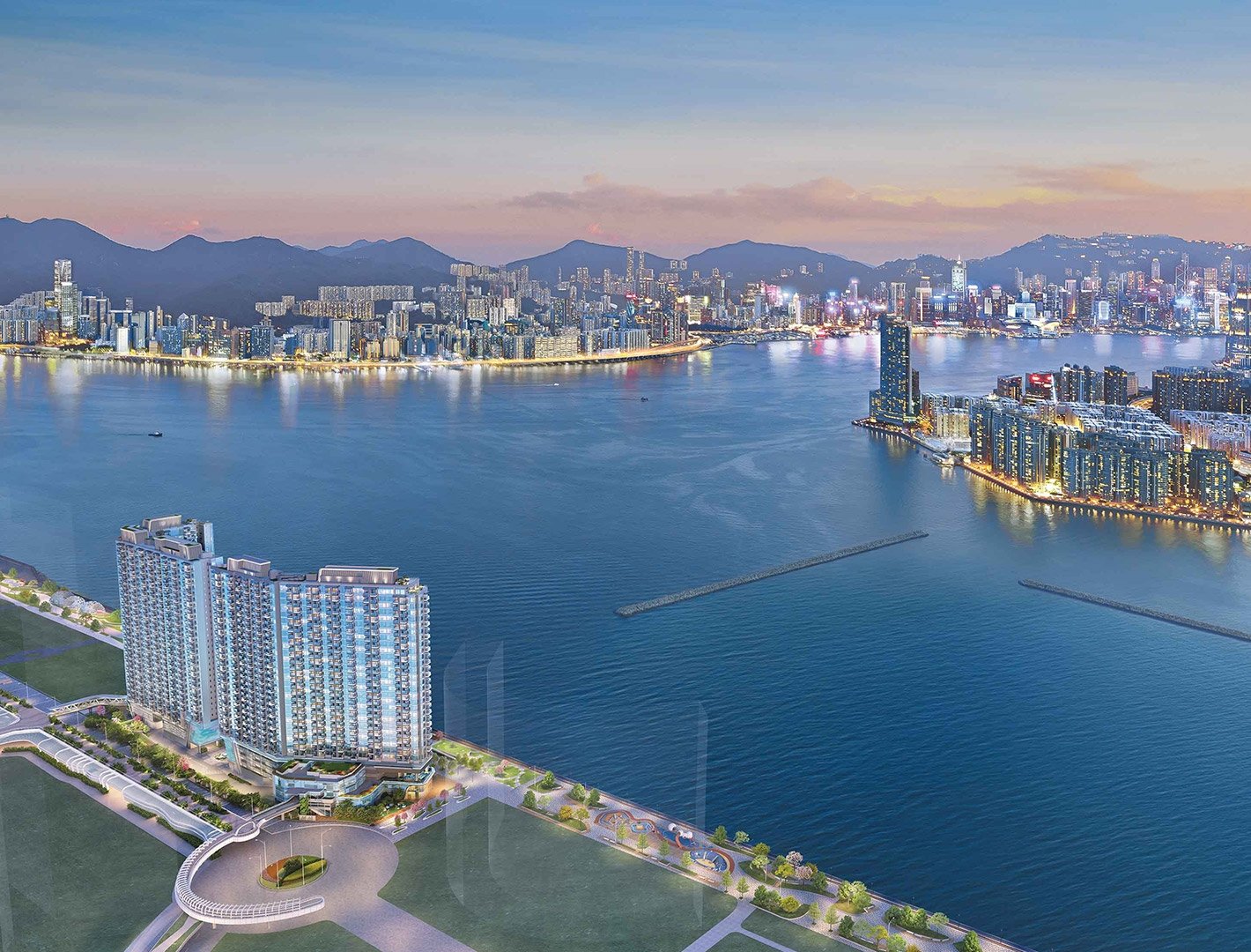 維港雙鑽 34校網名校環繞 教育配套完善